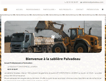 Tablet Screenshot of palvadeau.com